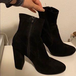 forever 21 suede sock boots